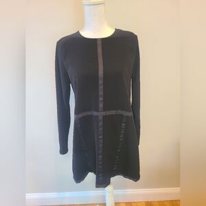 Elegant Black Long Sleeve Dress